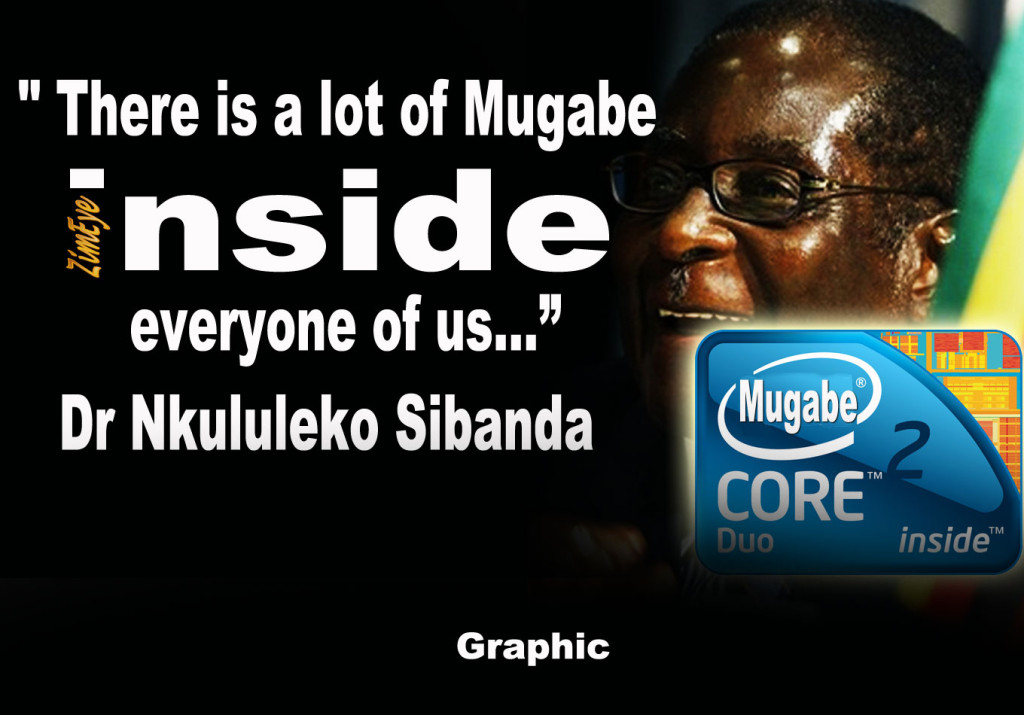" There is a lot of Mugabe in everyone of us. We can never build a democracy. We are not used to thinking about the management of the affairs of men. We create heroes to worship and restart the circle a hundred times. Those who do not recreate hold the idea that there is a part of Mugabe that is heroic. How sorry is our state and our future. " 