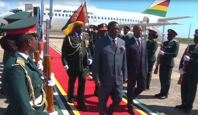 Zimbabwe's Mnangagwa announces election in four to five months Zimbabwe's Mnangagwa announces election in four to five months