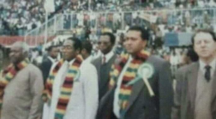 Image result for mnangagwa scarf mugabe