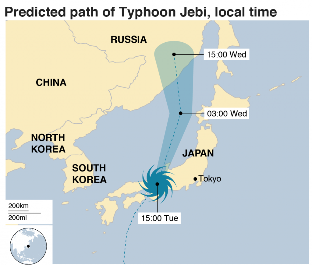 Тайфун номер. Карта тайфунов Япония. Тайфун Джеби. Карта движения тайфуна в Японии. Япония Тайфун Джеби.