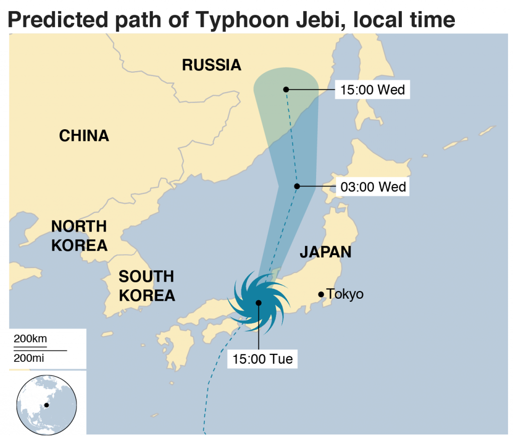 Massive Typhoon Hits Japan, Millions Need Urgent Evacuation ZimEye